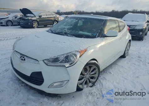 2013 Hyundai Veloster Base W/Gray z USA, uszkodzony, nr VIN KMHTC6ADXDU116759